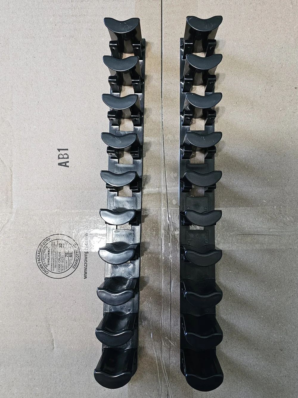 Hat Organizer Wall Mounts.